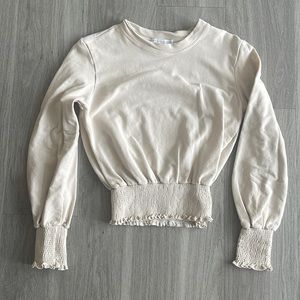 Spiritual Gangster Cream Sweatshirt